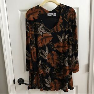 Chico’s skirt w/3/4 sleeve top set XL (Chico’s 3)